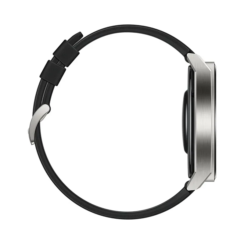 Smart saat HUAWEI GT 3 Pro 46mm NFC Light Titanium Case Black